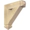 Ekena Millwork Traditional Arts & Crafts Rough Sawn Bracket, Douglas Fir, 4"W x 18"D x 18"H BKT04X18X18TRA03RDF - alternate 1